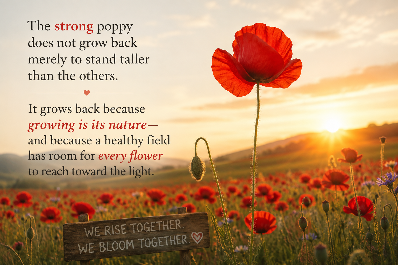 The Resilient Poppy